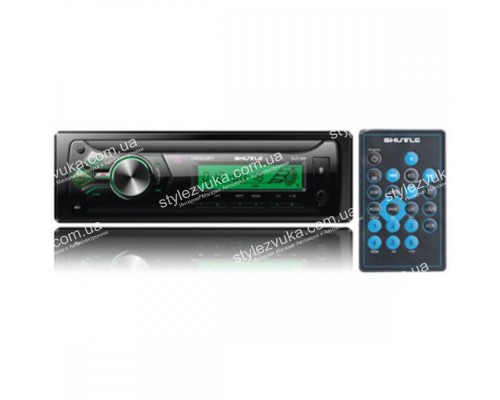 Бездисковая MP3-магнитола Shuttle SUD-388 Black/Green