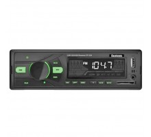 Бездисковая MP3-магнитола Fantom FP-324 Black/Green 24V