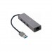 Адаптер USB-A to Gigabit Ethernet, 3 Ports USB 3.1 Gen1 Cablexpert (A-AMU3-LAN-01)