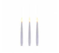 Ялинкова іграшка Novogod`ko Набір свічок, що літають;LED 15 см, 3 шт з пультом (974446)