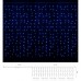 Гірлянда Delux Curtain С 320LED 3х3 м синій/прозорий IP20 (90017999)