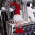 Новорічна фігурка Novogod`ko Гном, червона паєтка, 56 см, LED (973733)