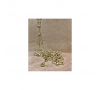 Украшение декоративное Jumi гирлянда бусы диско 4м х 14мм, пластик, золото (5900410426535)