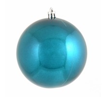 Ялинкова іграшка YES! Fun куля 10 см, блакитний перламутр (973213)