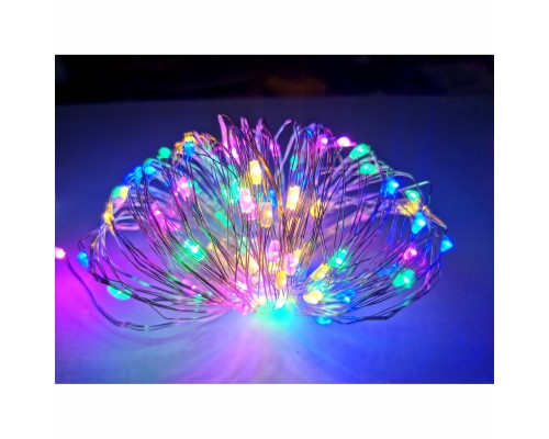 Гірлянда Novogod`ko нитка на мідному дроті, 100 LED, Color, 10 м, статичне (973781)