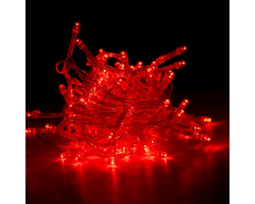 Гірлянда YES! Fun LED Christmas time 100 ламп, червона 5м. 8 режимів (801152)
