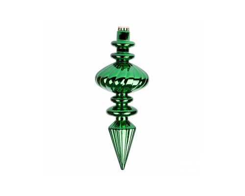 Ялинкова іграшка Novogod`ko Бурулька, пластик, 30 cм, зелена, глянець (974098)