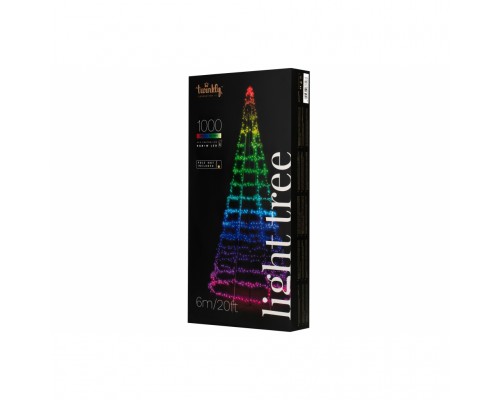 Гірлянда Twinkly Smart LED Light tree RGBW 1000, Gen II, IP44, 6м (TWP01KSPP-BEU)