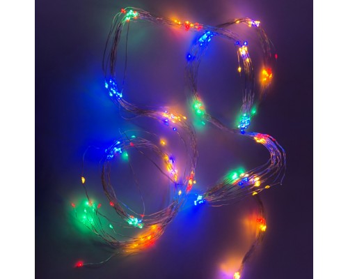 Гирлянда Novogod`ko Конский хвост, медн.провода 345 LED, Color, 2,3м (974225)