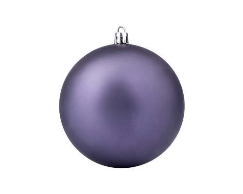 Ялинкова іграшка YES! Fun 10 см, чорно-фіолетова, матова (973518)