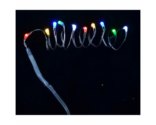 Гірлянда YES! Fun LED 10 ламп, RGB 0,55 м (801099)