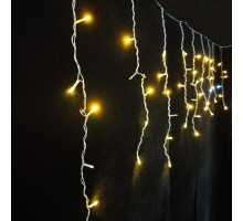 Гірлянда Novogod`ko бахрома 83 LED, теплий білий, 3*0,6 м, мерехтіння (973776)