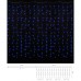 Гірлянда Delux Curtain С 240LED 2х2 м синій/прозорий IP20 (90017993)