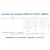 Гірлянда Delux ICICLE 108LED 2x1 м Білий flash Жовтий/Чорний IP44 (90015180)