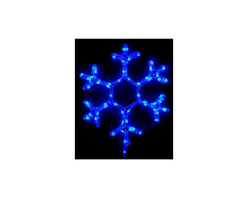 Гірлянда Delux Motif flash Snowflake 40 см синій P44 EN (90012962)