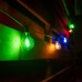 Гірлянда YES! Fun ретро LED вулична 10 ламп, 6 м, IP44, багатобарвна, 8 м (801173)
