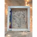 Новорічні наклейки Jumi Санта 16 х 12 см, в комплекті 6 фарб та пензлик для розфарб. (5900410886827)