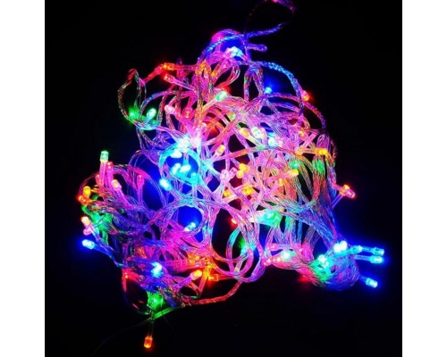 Гирлянда Novogod`ko нить, 100 LED, Color, 5 м, мерцание (973765)