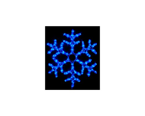 Гірлянда Delux Motif flash Snowflake 55 см синій IP44 EN (90012964)