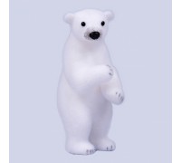 Новорічна фігурка YES! Fun Ведмідь новорічний 23*9*23 см, білий (973600)