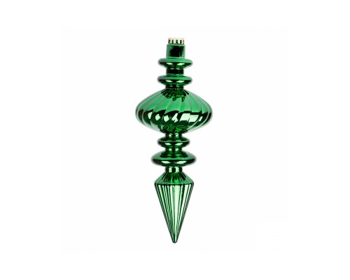 Ялинкова іграшка Novogod`ko Бурулька, пластик, 23 cм, зелена, глянець (974092)