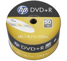 Диск DVD HP DVD+R 4.7GB 16X 50шт (69305/DRE00070-3)