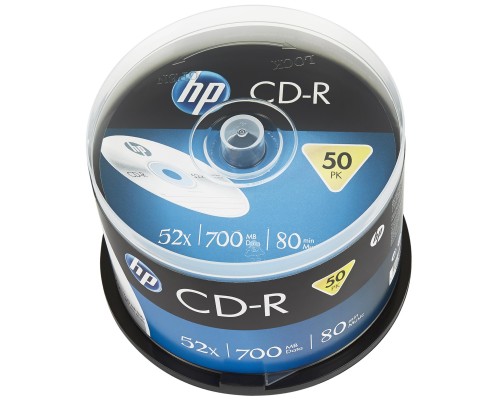 Диск CD HP CD-R 700MB 52X 50шт Spindle (69307/CRE00017-3)