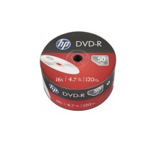 Диск DVD HP DVD-R 4.7GB 16X IJ PRINT 50шт (69302/DME00070WIP-3)