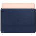 Чехол для ноутбука Apple 13" MacBook Pro, Leather Sleeve, Midnight Blue (MRQL2ZM/A)