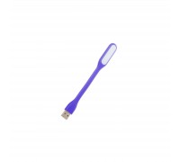 Лампа USB Optima LED, гнучка, фіолетовий (UL-001-VI)