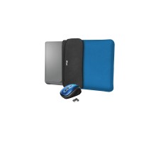 Чохол до ноутбука Trust 15.6" Yvo Mouse & Sleeve Blue + mouse (23452)