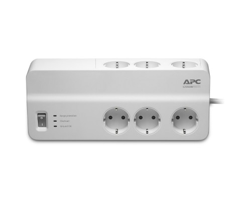 Мережевий фільтр живлення APC Essential SurgeArrest 6 outlets (PM6-RS)