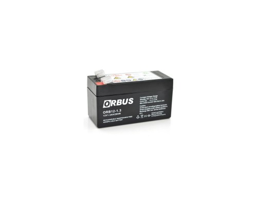 Батарея до ДБЖ Orbus ORB1213 AGM 12V 1.3Ah (ORB1213)