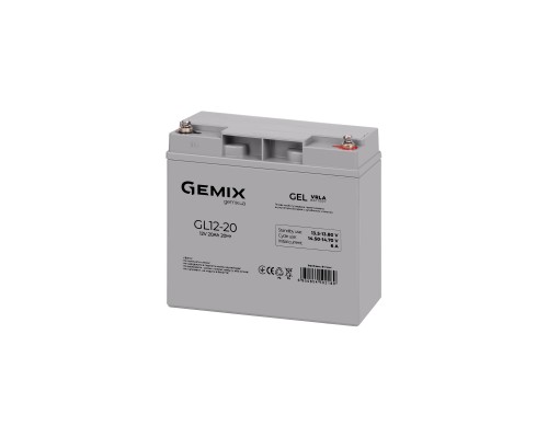 Батарея до ДБЖ Gemix GL 12V 20Ah (GL12-20 gel)