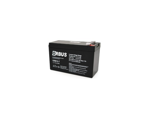 Батарея до ДБЖ Orbus ORB1270 AGM 12V 7Ah (ORB1270)