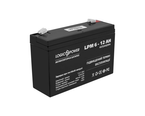 Батарея до ДБЖ LogicPower LPM 6В 12 Ач (4159)