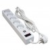 Мережевий фільтр живлення Patron 3m + 2 USB 2.0, 2.1A, 5 роз. White (EXT-PN-SP-53-USB-W)