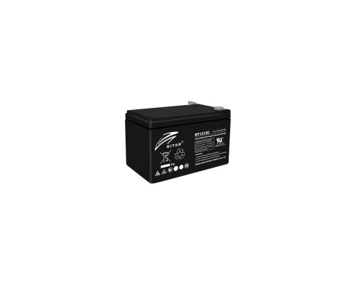 Батарея до ДБЖ Ritar AGM RT12120B, 12V-12Ah (RT12120B)