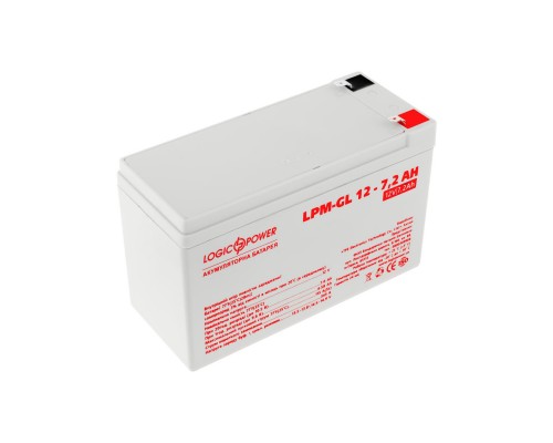 Батарея до ДБЖ LogicPower LPM-GL 12В 7.2Ач (6561)