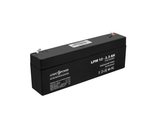 Батарея до ДБЖ LogicPower LPM 12В 2.3 Ач (4132)