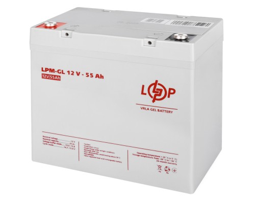 Батарея до ДБЖ LogicPower LPM-GL 12В 55Ач (15266)
