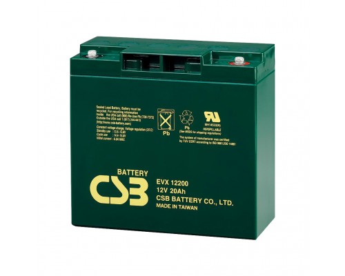 Батарея до ДБЖ CSB EVX12200 12В 20 Ач (EVX12200)