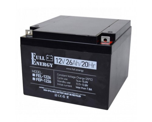 Батарея до ДБЖ Full Energy 12В 26Ач (FEP-1226)