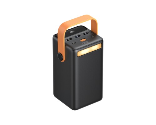 Батарея універсальна XO 50000mAh, PD/20W, QC3.0/22.5W, flashlight, Input(Type-C,MicroUSB), Output(3*USB,Type-C) (XO-PR168 / 29187)