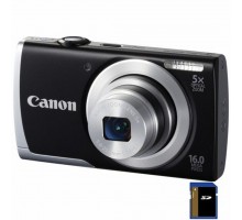 Цифровий фотоапарат Canon PowerShot A2500 black (8253B013 / 8253B013AA)