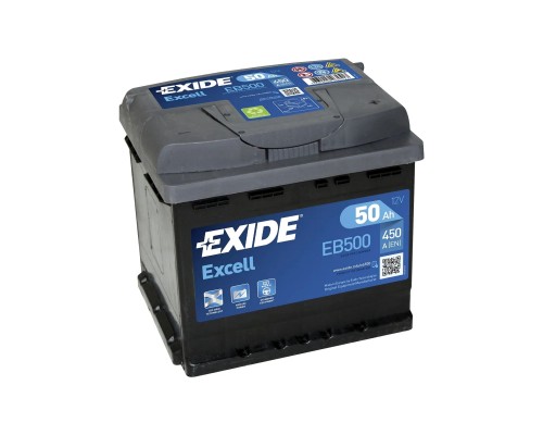 Акумулятор автомобільний EXIDE EXCELL 50A (EB500)