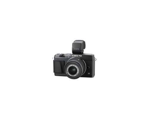 Цифровий фотоапарат Olympus E-P5 14-42 mm Kit + VF4 black/black (V204051BE020)