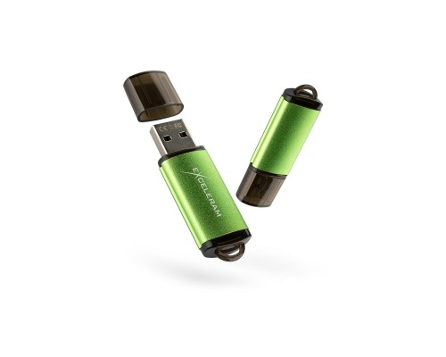 USB флеш накопичувач eXceleram 32GB A3 Series Green USB 2.0 (EXA3U2GR32)