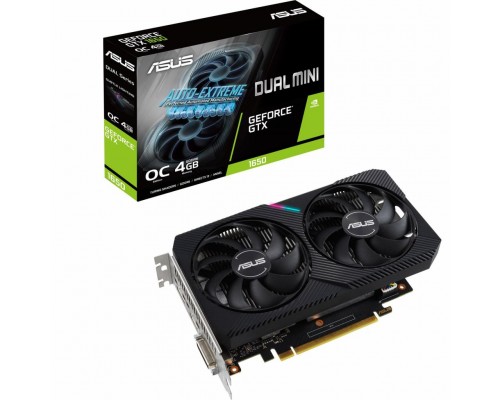 Відеокарта ASUS GeForce GTX1650 4096Mb DUAL OC D6 MINI (DUAL-GTX1650-O4GD6-MINI)