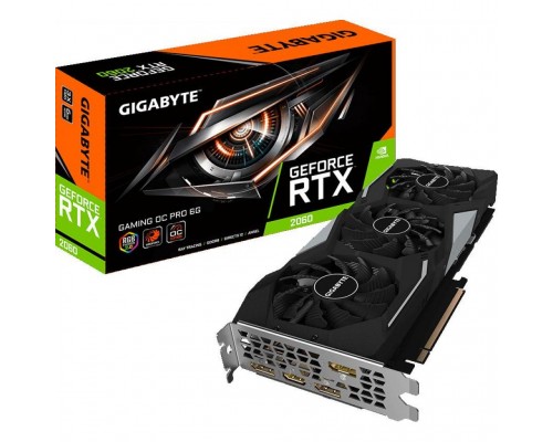 Відеокарта GIGABYTE GeForce RTX2060 6144Mb GAMING OC PRO (GV-N2060GAMINGOC PRO-6GD)